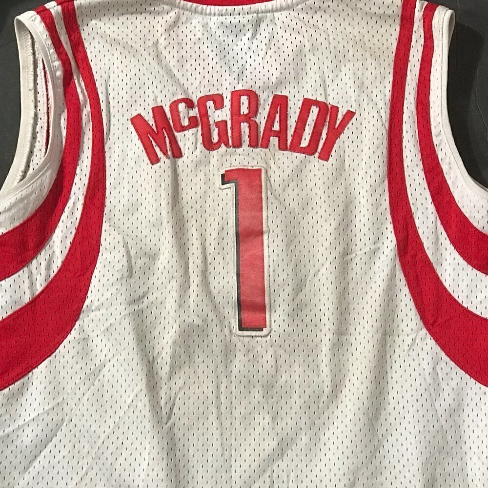 NBA Reebok Houston Rockets Vintage Jersey - Picture 9 of 11